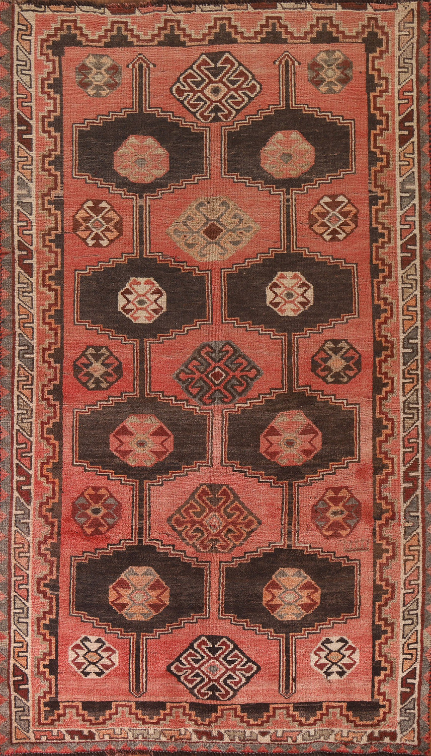 Pink Geometric Lori Persian Area Rug 5x9