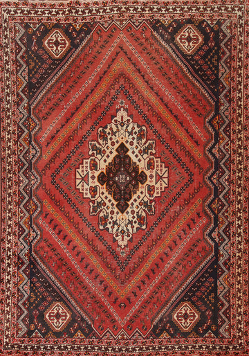 Vegetable Dye Shiraz Persian Area Rug 7x10