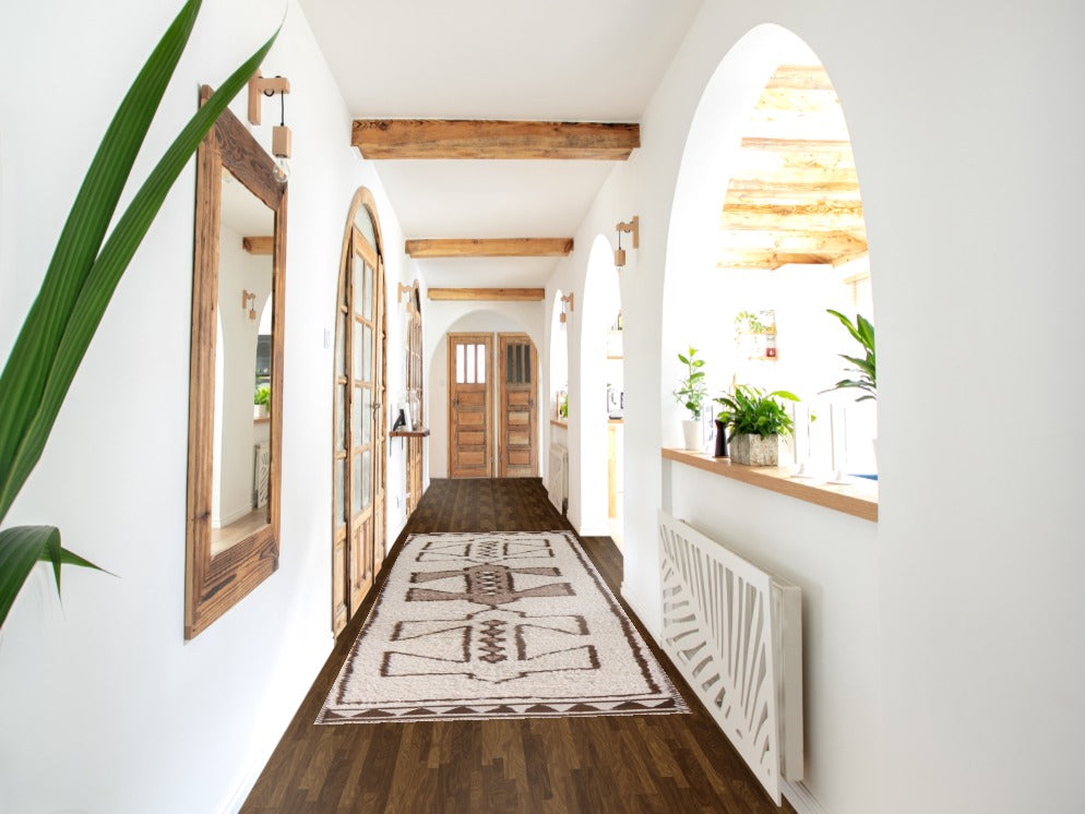 Natural Dye Anatolian Turkish Runner Rug 3x12
