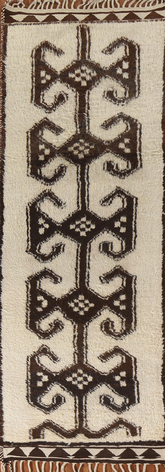 Push Anatolian Natural Dye Runner Rug 3x11