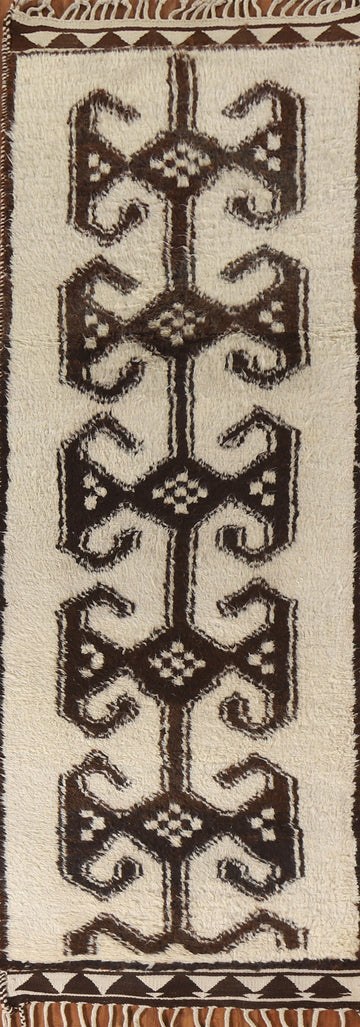 Push Anatolian Natural Dye Runner Rug 3x11