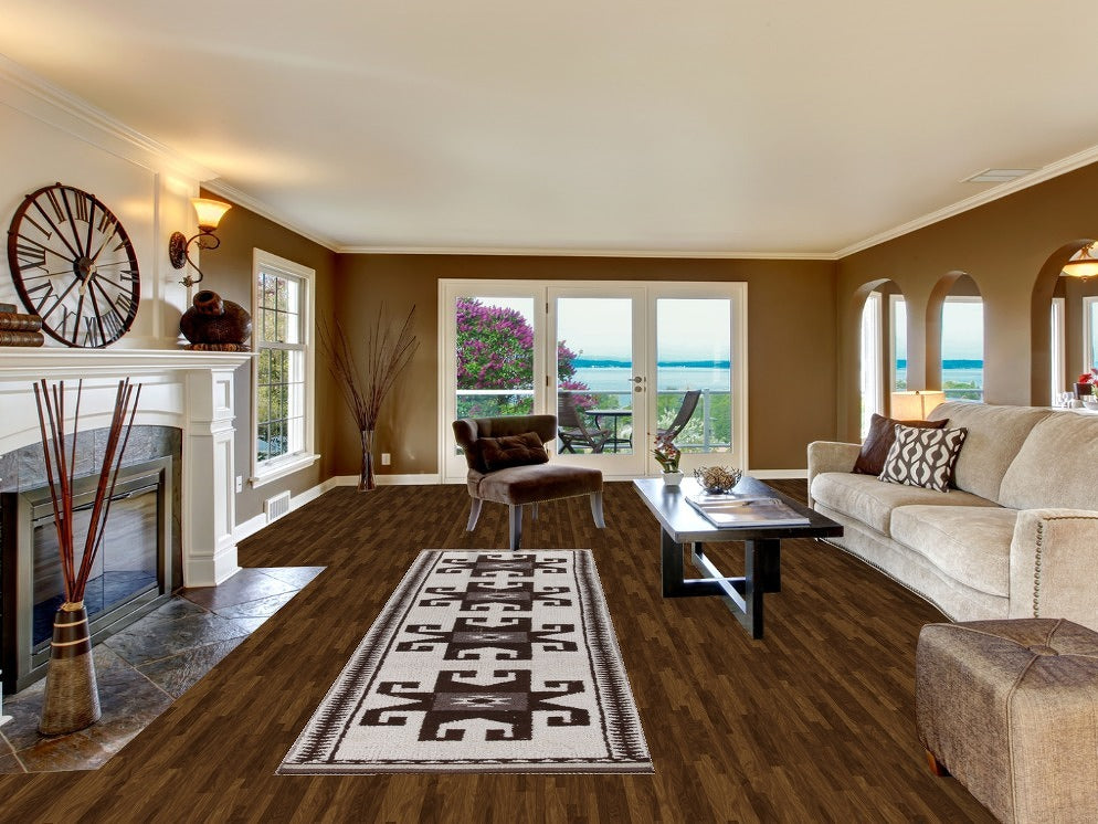 Natural Dye Anatolian Turkish Runner Rug 3x11