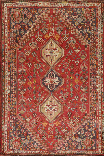 Vegetable Dye Abadeh Persian Rug 4x7