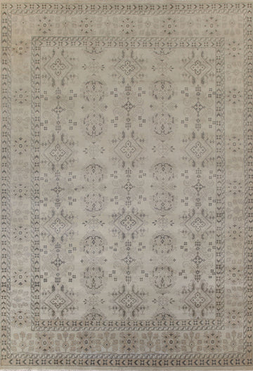 Handmade Oushak Indian Large Rug 10x14