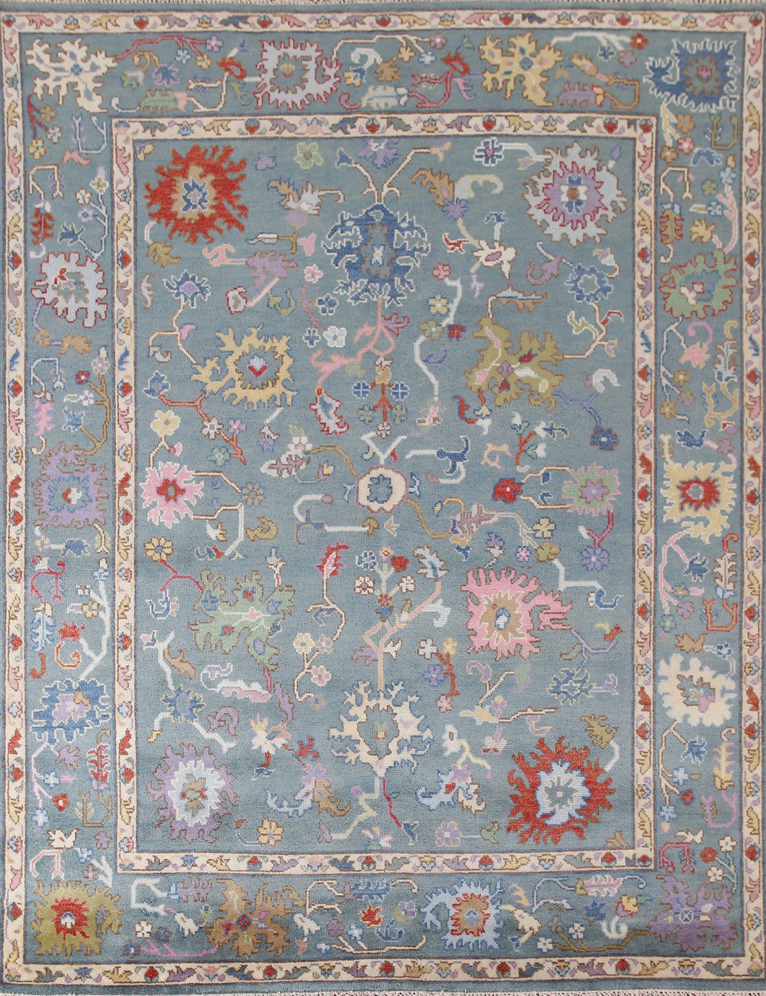 All-Over Oushak Oriental Area Rug 8x10