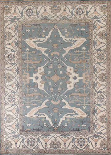 Handmade Oushak Oriental Area Rug 9x12