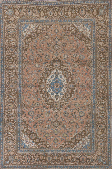 Traditional Kashan Persian Area Rug 8x11