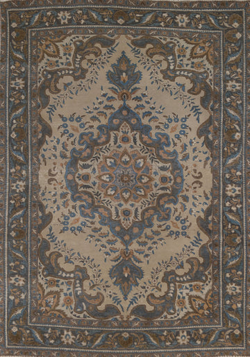 Handmade Tabriz Persian Area Rug 6x9