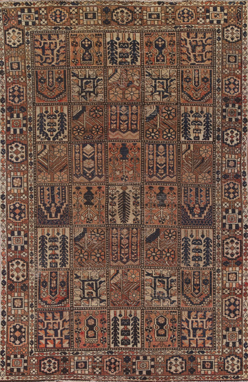 Garden Design Bakhtiari Persian Area Rug 7x10