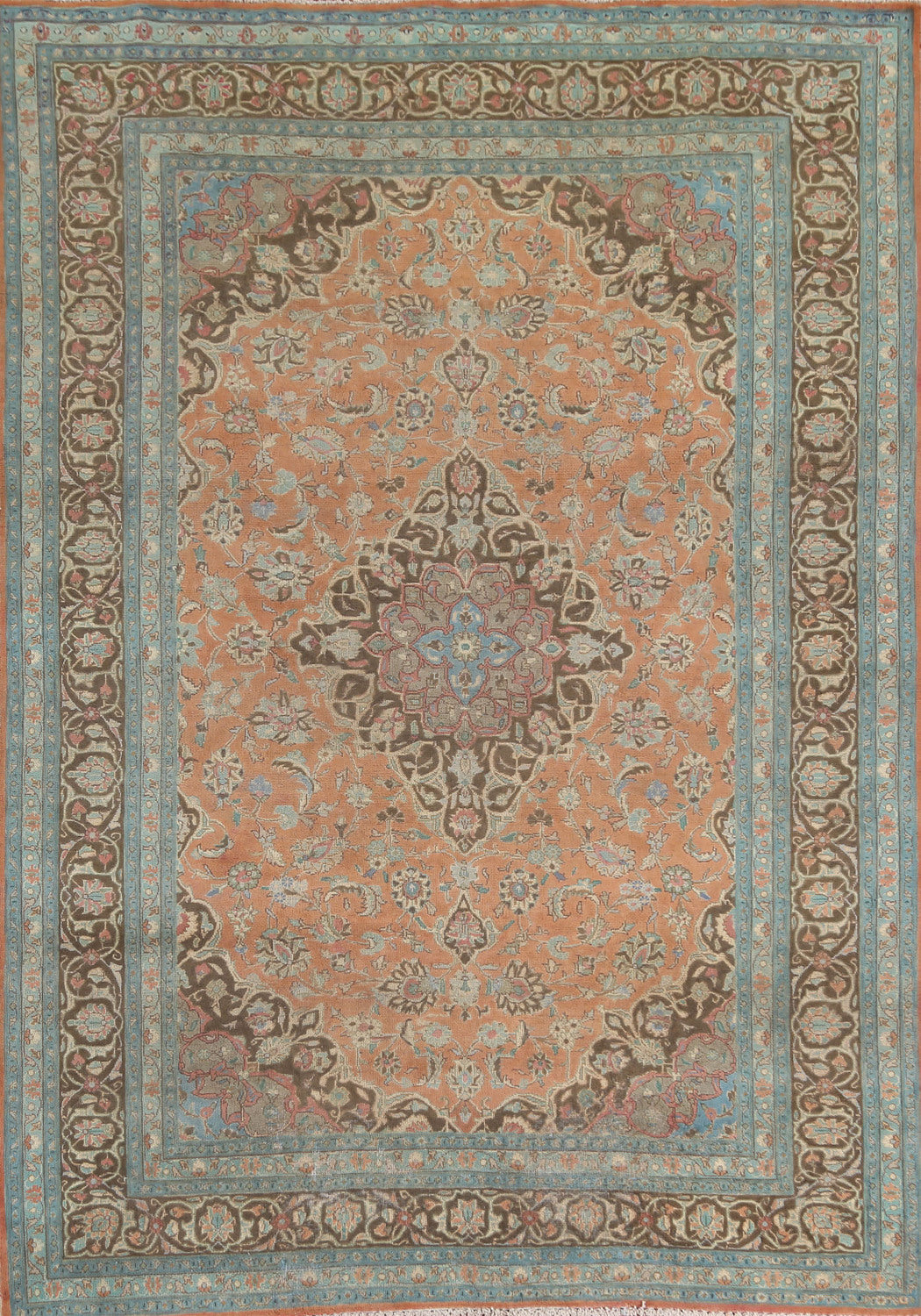 Over-Dyed Mashad Persian Area Rug 6x9