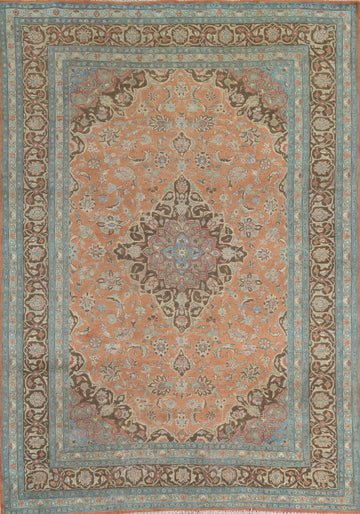 Over-Dyed Mashad Persian Area Rug 6x9