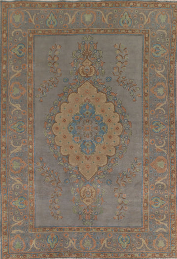 Over-Dyed Tabriz Persian Area Rug 8x11