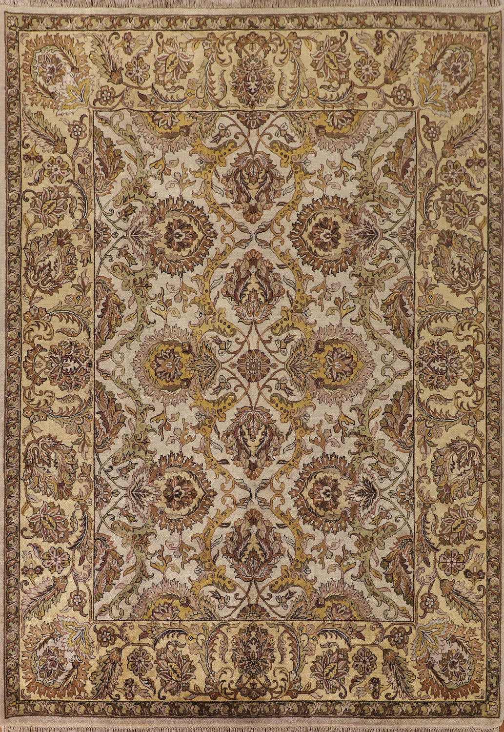 All-Over Floral Agra Indian Area Rug 9x12