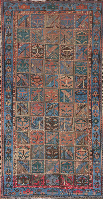 Garden Design Bakhtiari Persian Area Rug 5x9