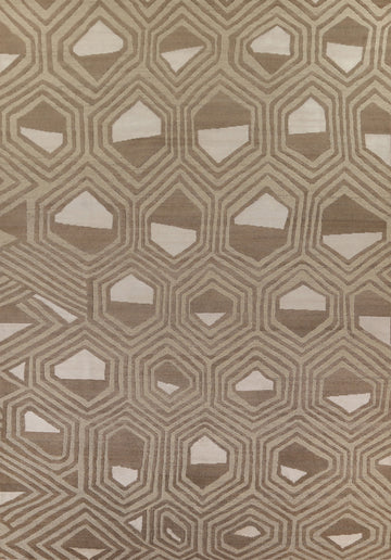 Large Abstract Modern Rug 10x14
