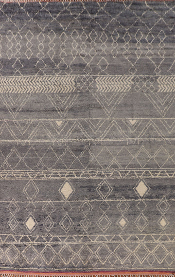 Trellis Moroccan Large Oriental Rug 10x15