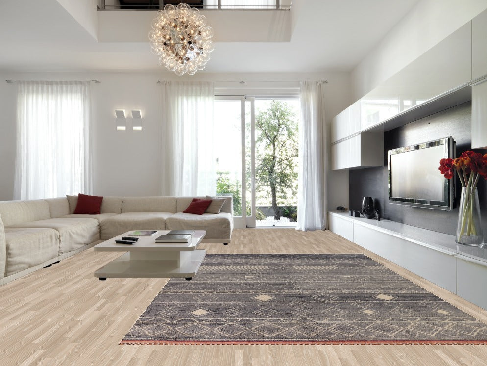Trellis Moroccan Large Oriental Rug 10x15