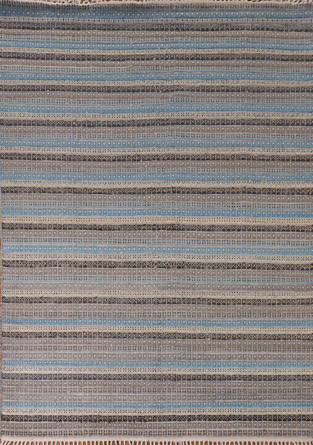 Striped Moroccan Oriental Area Rug 8x11