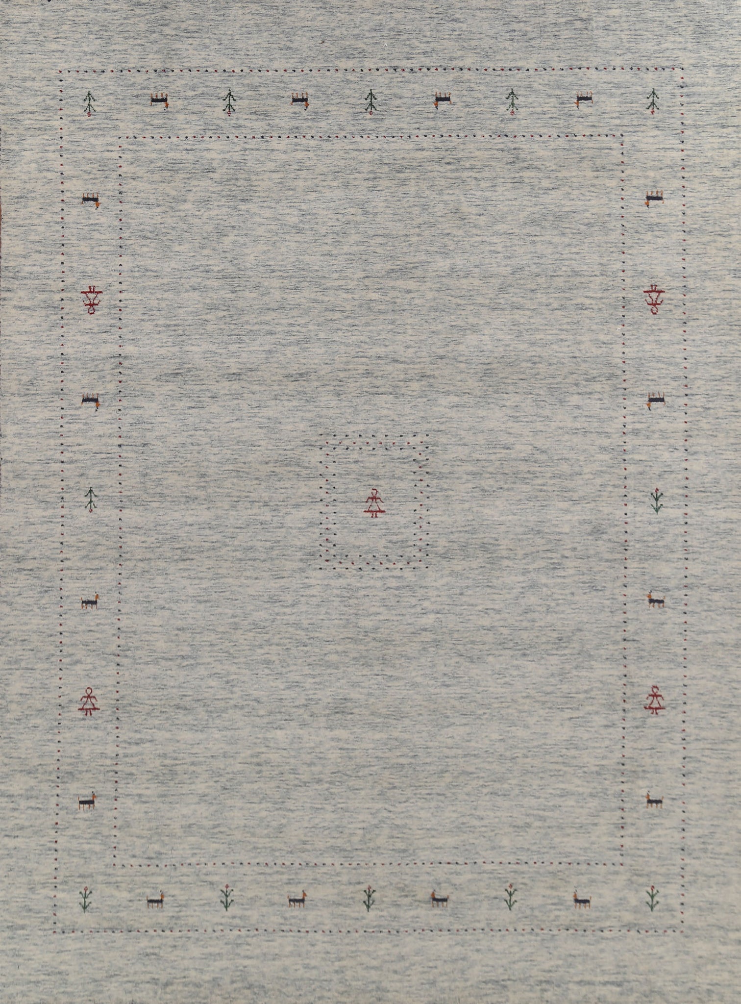 Tribal Gabbeh Oriental Area Rug 8x10