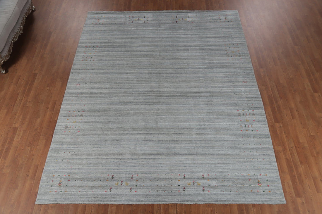Handmade Gabbeh Indian Area Rug 9x12