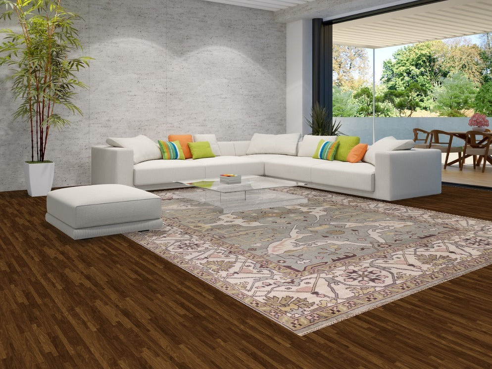 All-Over Oushak Oriental Large Rug 10x14