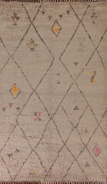 Geometric Moroccan Oriental Area Rug 6x10
