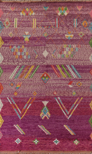 Tribal Moroccan Oriental Large Rug 10x15