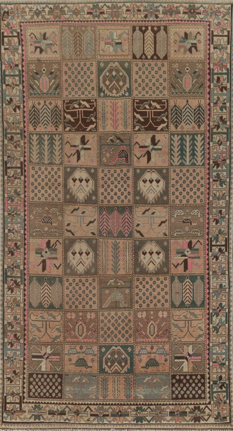 Garden Design Bakhtiari Persian Area Rug 5x9