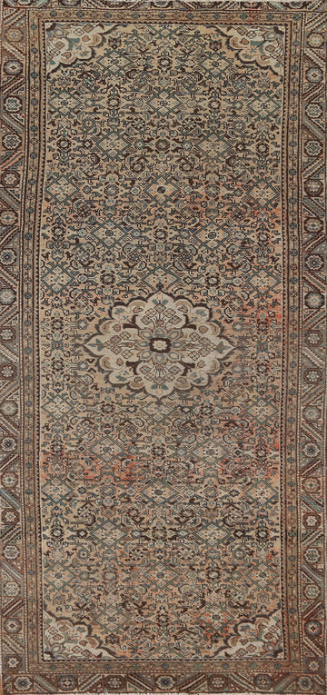 Vintage Hamedan Persian Area Rug 5x11