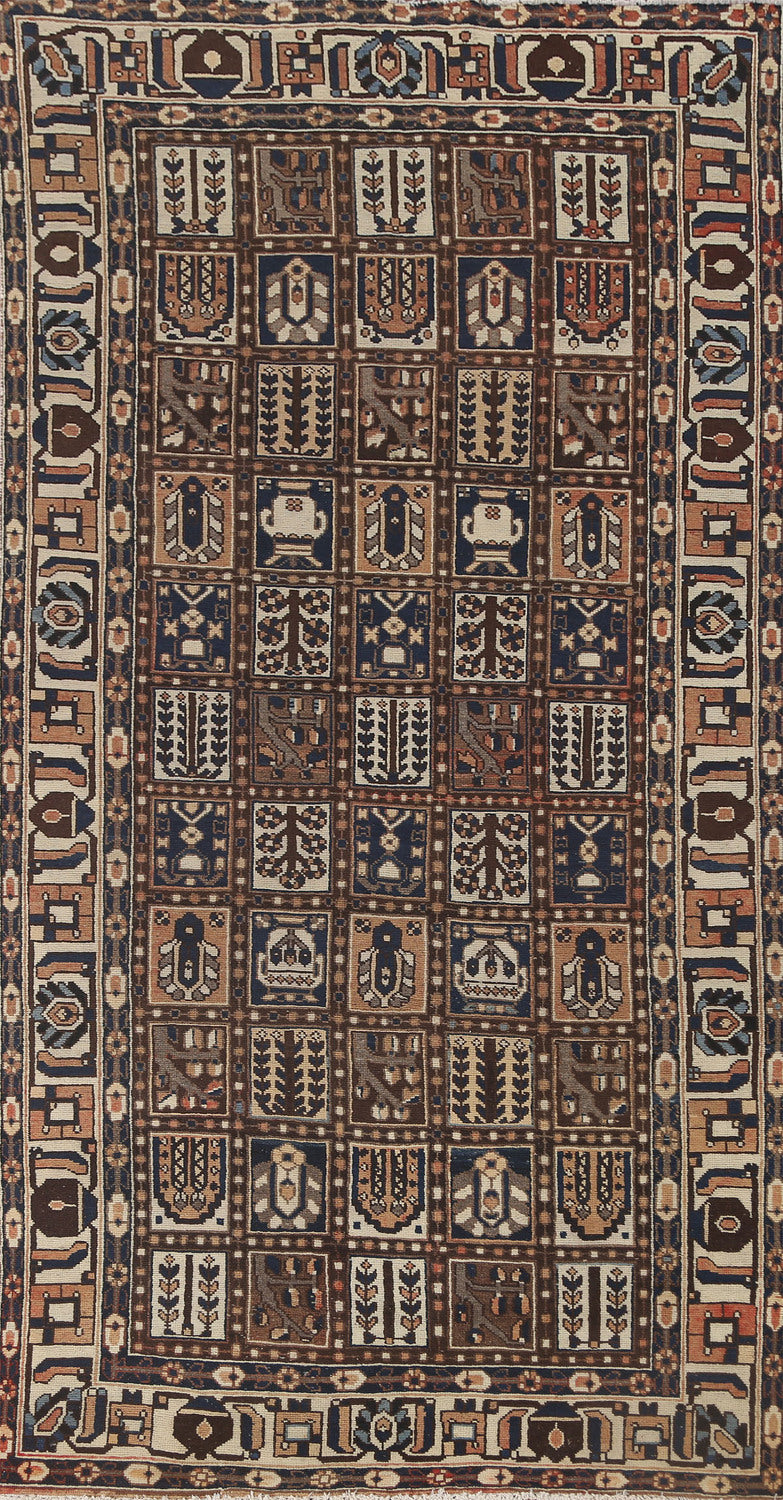 Garden Design Bakhtiari Persian Area Rug 5x10
