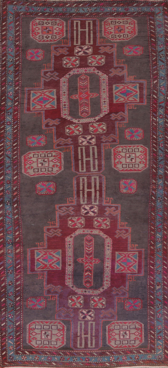 Over-Dyed Meshkin Persian Runner Rug 4x10
