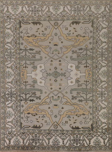 Al-Over Oushak Indian Area Rug 8x10