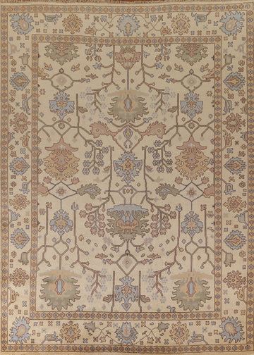 All-Over Oushak Oriental Area Rug 9x12