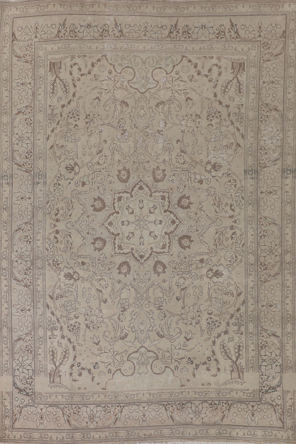 Handmade Wool Tabriz Persian Area Rug 7x10