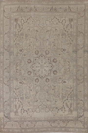Handmade Wool Tabriz Persian Area Rug 7x10