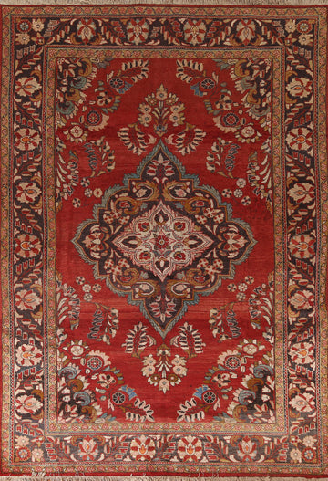 Vintage Lilian Persian Area Rug 7x10