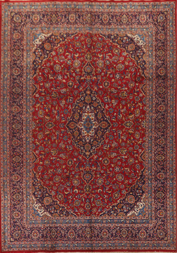 Traditional Mashad Persian Area Rug 10x13