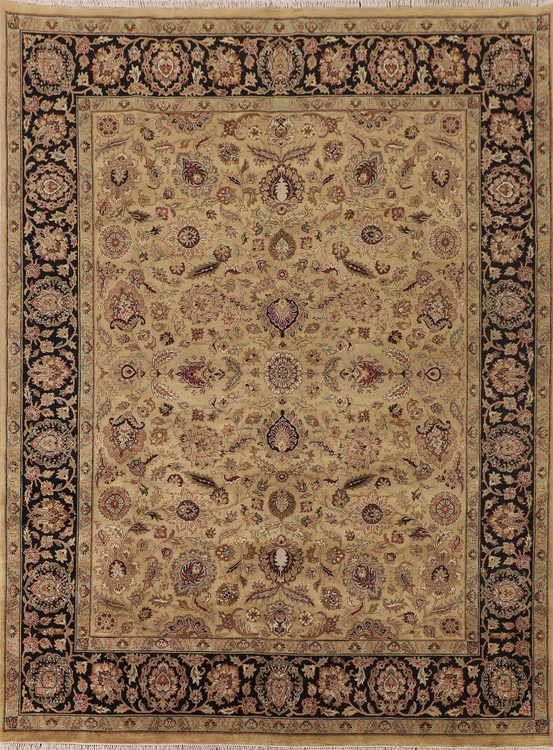 All-Over Floral Agra Oriental Area Rug 8x10