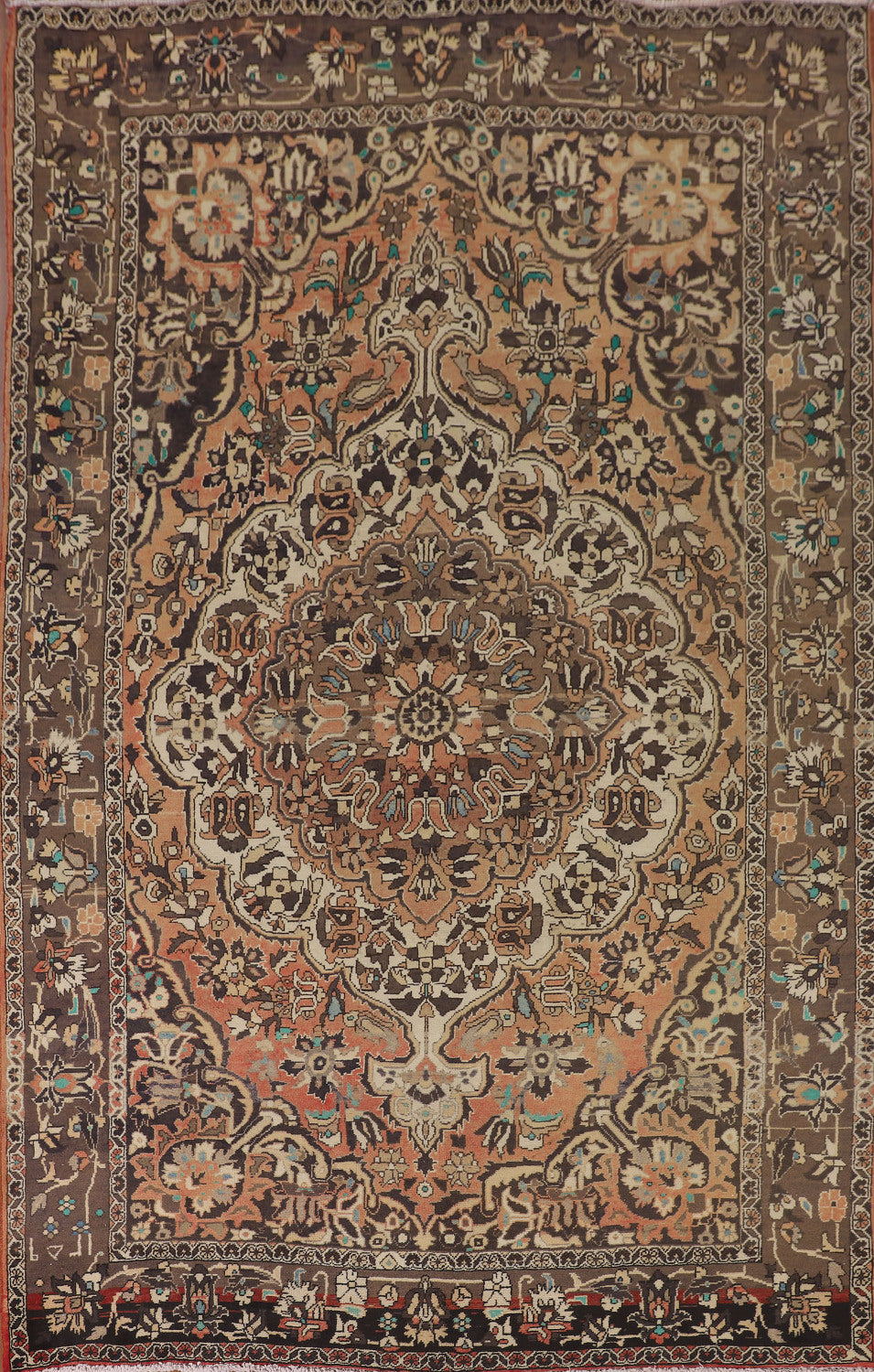 Vintage Bakhtiari Persian Area Rug 7x11