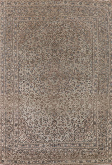 Traditional Mashad Persian Area Rug 10x13