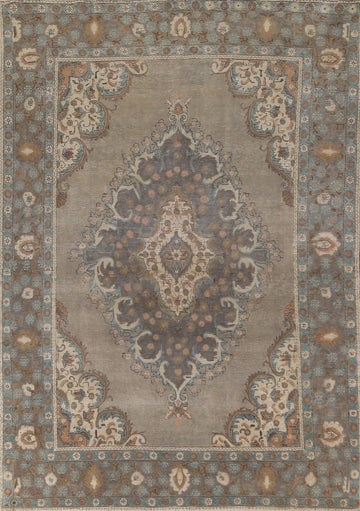 Over Dyed Tabriz Persian Area Rug 8x11