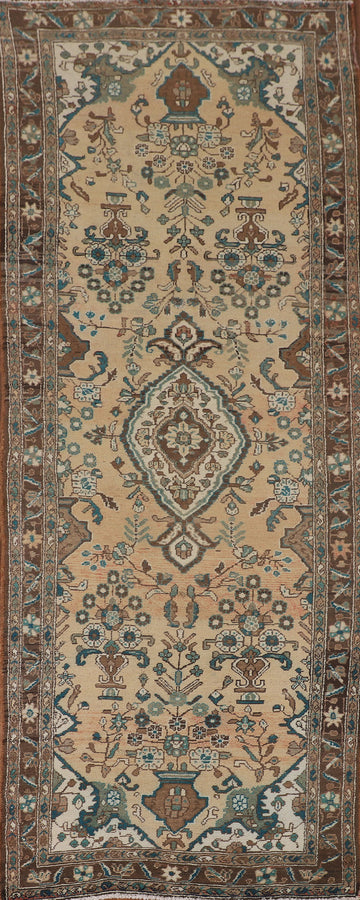 Handmade Wool Lilian Persian Runner Rug 4x10