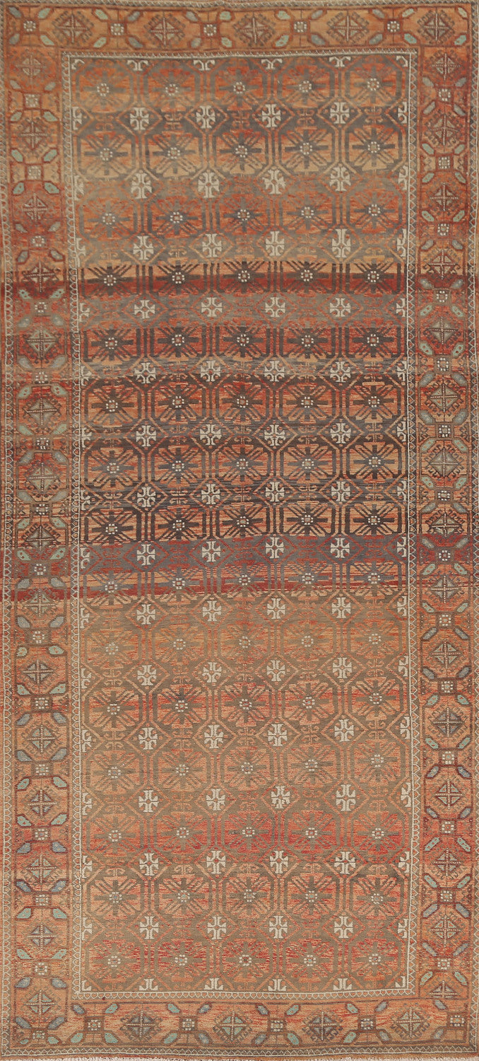 Geometric Balouch Persian Area Rug 5x13