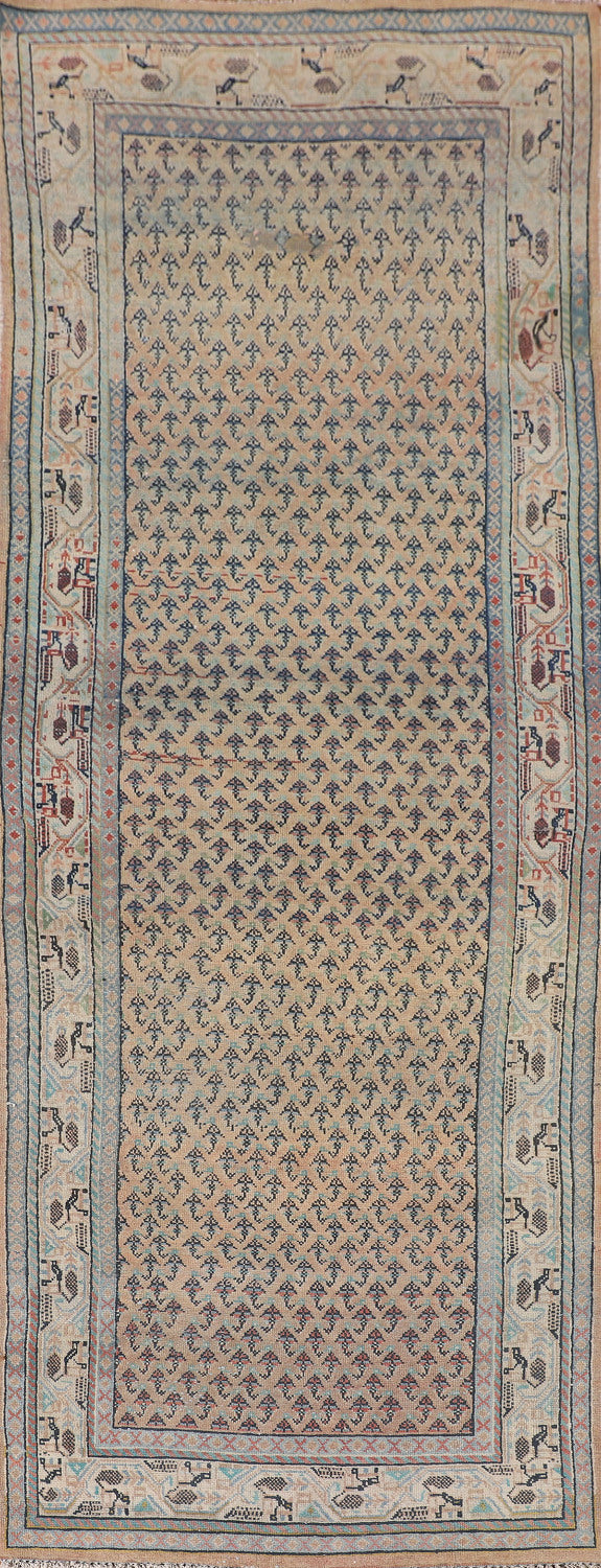 Geometric Botemir Persian Runner Rug 3x10