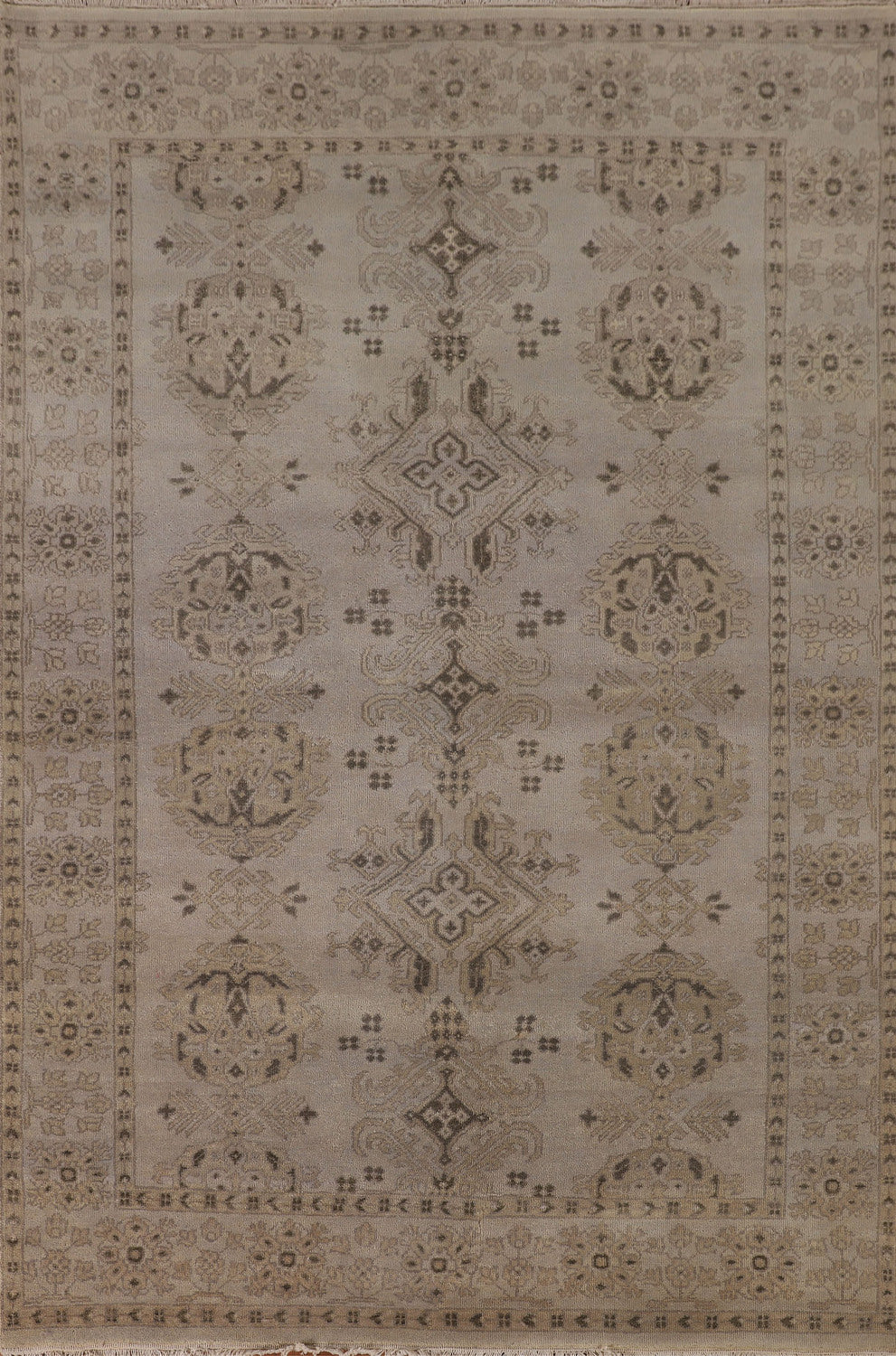 Handmade Wool Oushak Oriental Area Rug 6x9