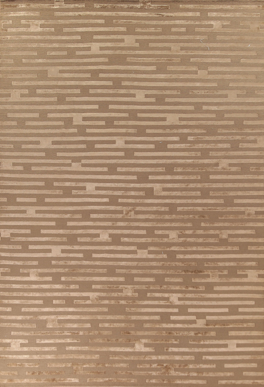 Striped Nepalese Modern Large Rug 10x14