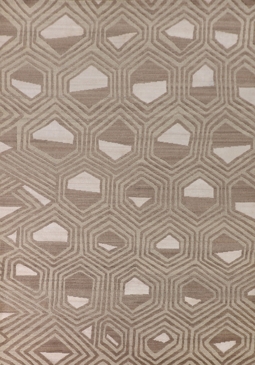 Handmade Modern Oriental Area Rug 9x12