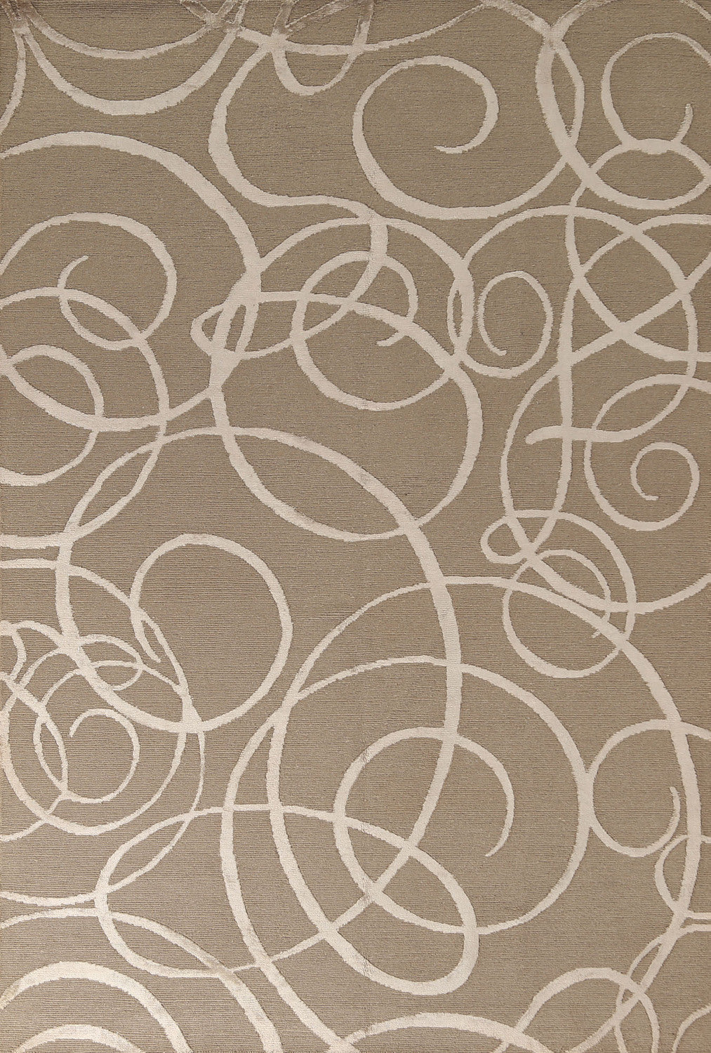 All-Over Nepalese Modern Area Rug 6x9