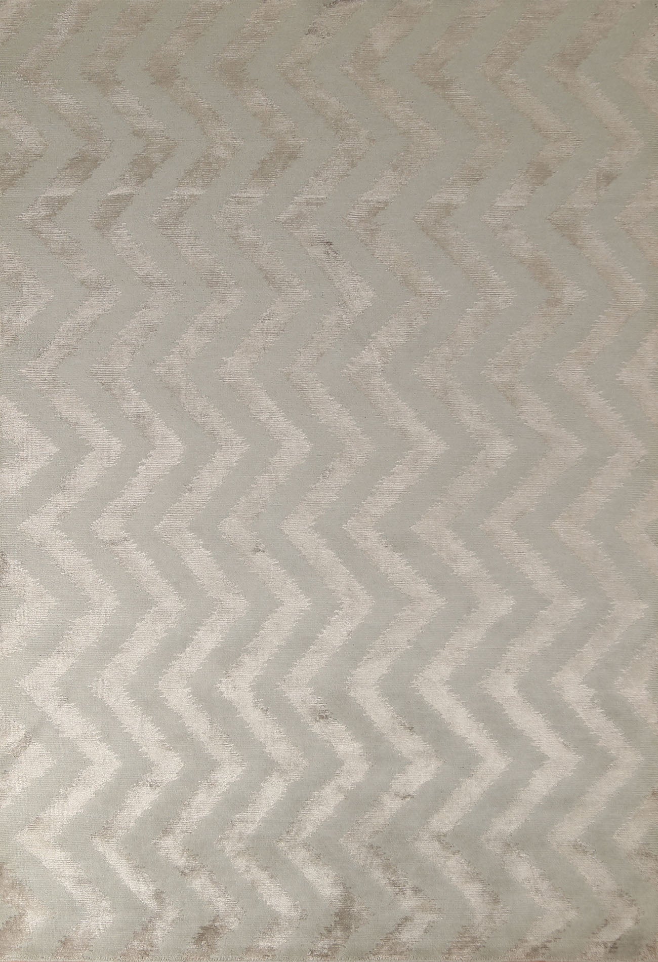Chevron Style Nepalese Modern Area Rug 6x9