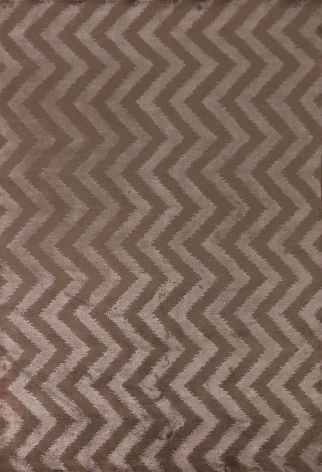 Chevron Style Nepalese Oriental Area Rug 6x9